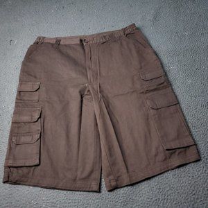 Boulder Creek Trading Co. Shorts Mens Size 38 Big & Tall  Cargo Brown